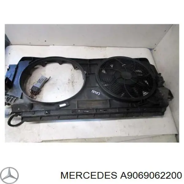 A9069062200 Mercedes Wentylator (wirnik) chłodnicy