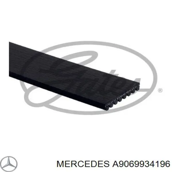 Do koszyka A9069934196 Mercedes Pas napędowy mechanizmów