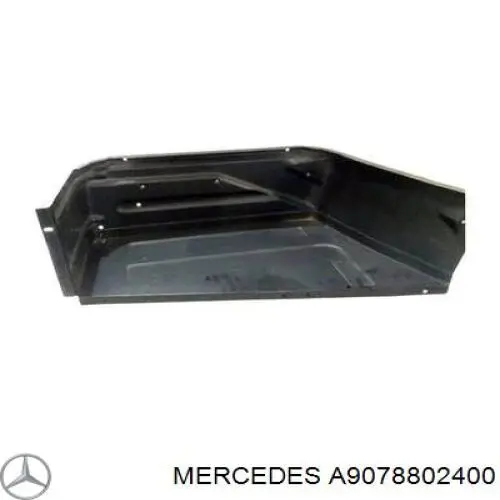 A9078802400 Mercedes Wspornik zderzaka przedniego lewy