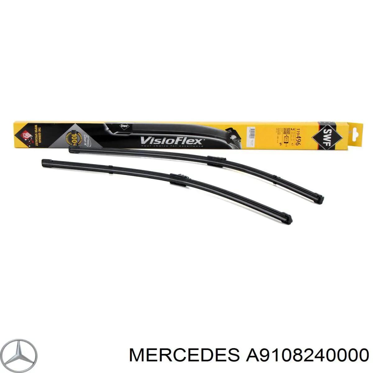 A9108240000 Mercedes Pióro wycieraczki szyby przedniej kierowcy
