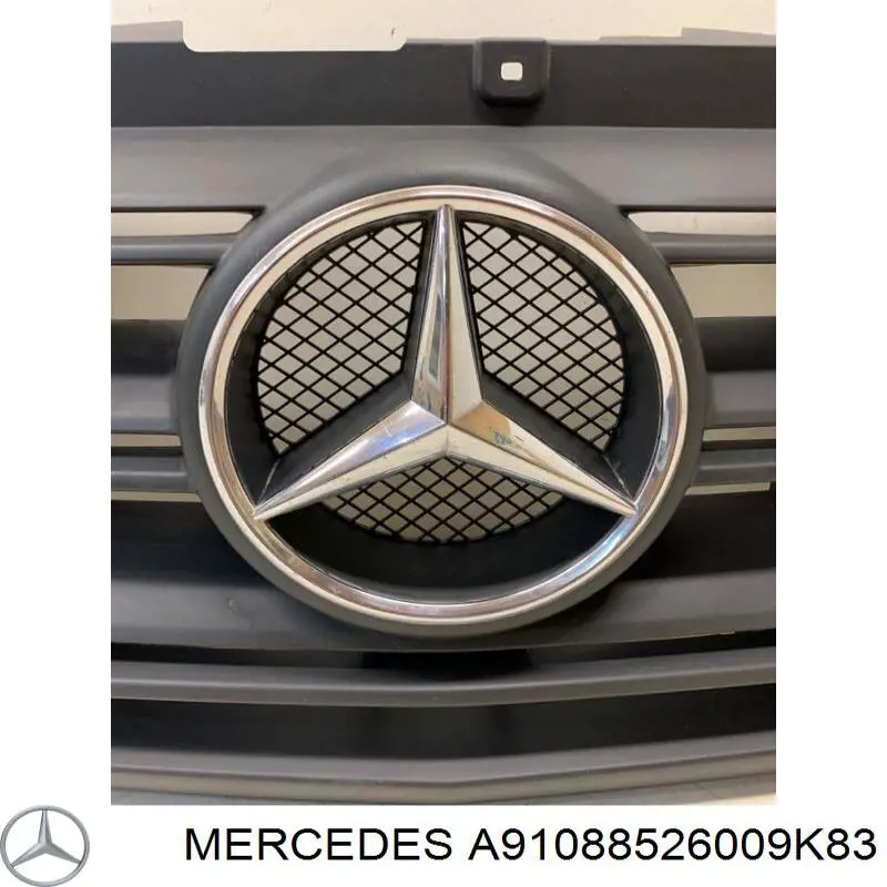 Do koszyka 91088526009K83 Mercedes Atrapa chłodnicy