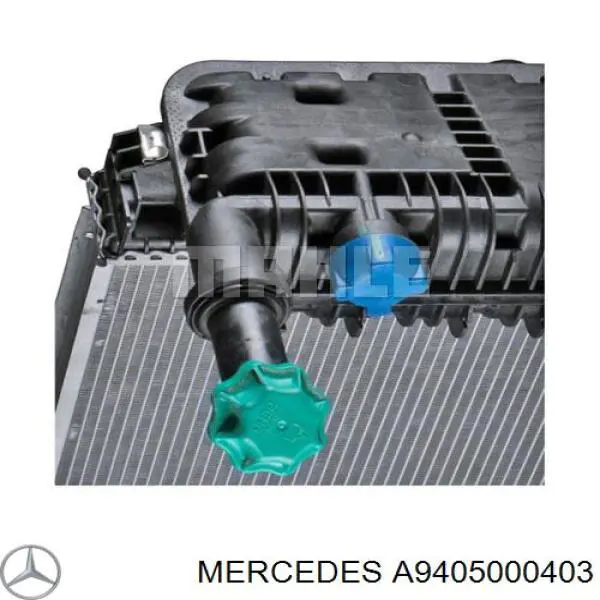 A9405000403 Mercedes Chłodnica silnika