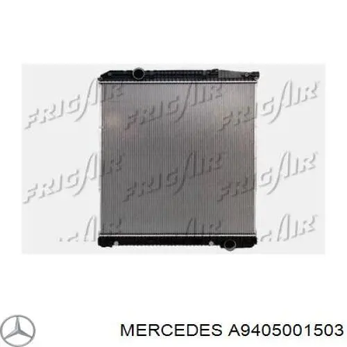 Chłodnica silnika Mercedes A9405001503 cena, od 631,78 USD