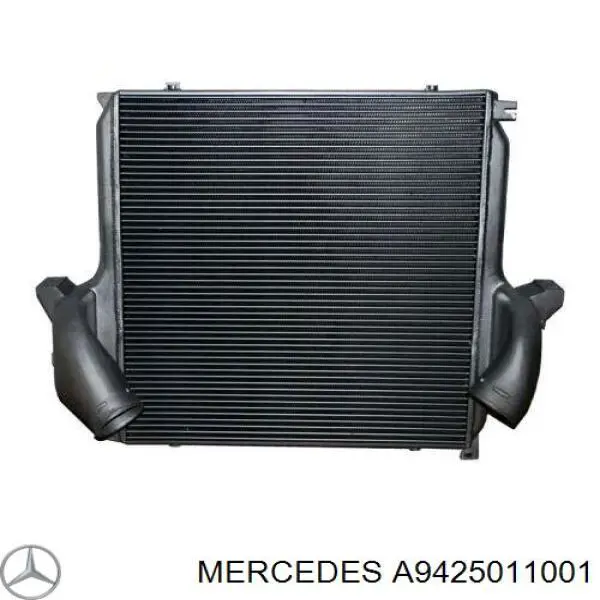 Chłodnica intercoolera A9425011001 Mercedes