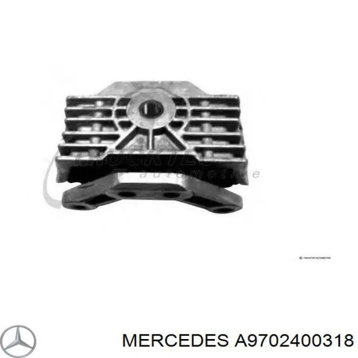 Poduszka (podpora) silnika tylna Mercedes A9702400318 cena, od 73,08 USD
