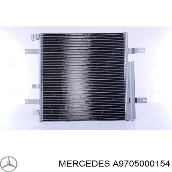 Chłodnica klimatyzacji Mercedes A9705000154 cena, od 121,24 USD