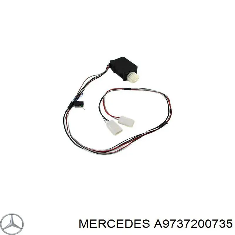 Zamek drzwi przednich lewych Mercedes A9737200735 cena, od 48,32 USD