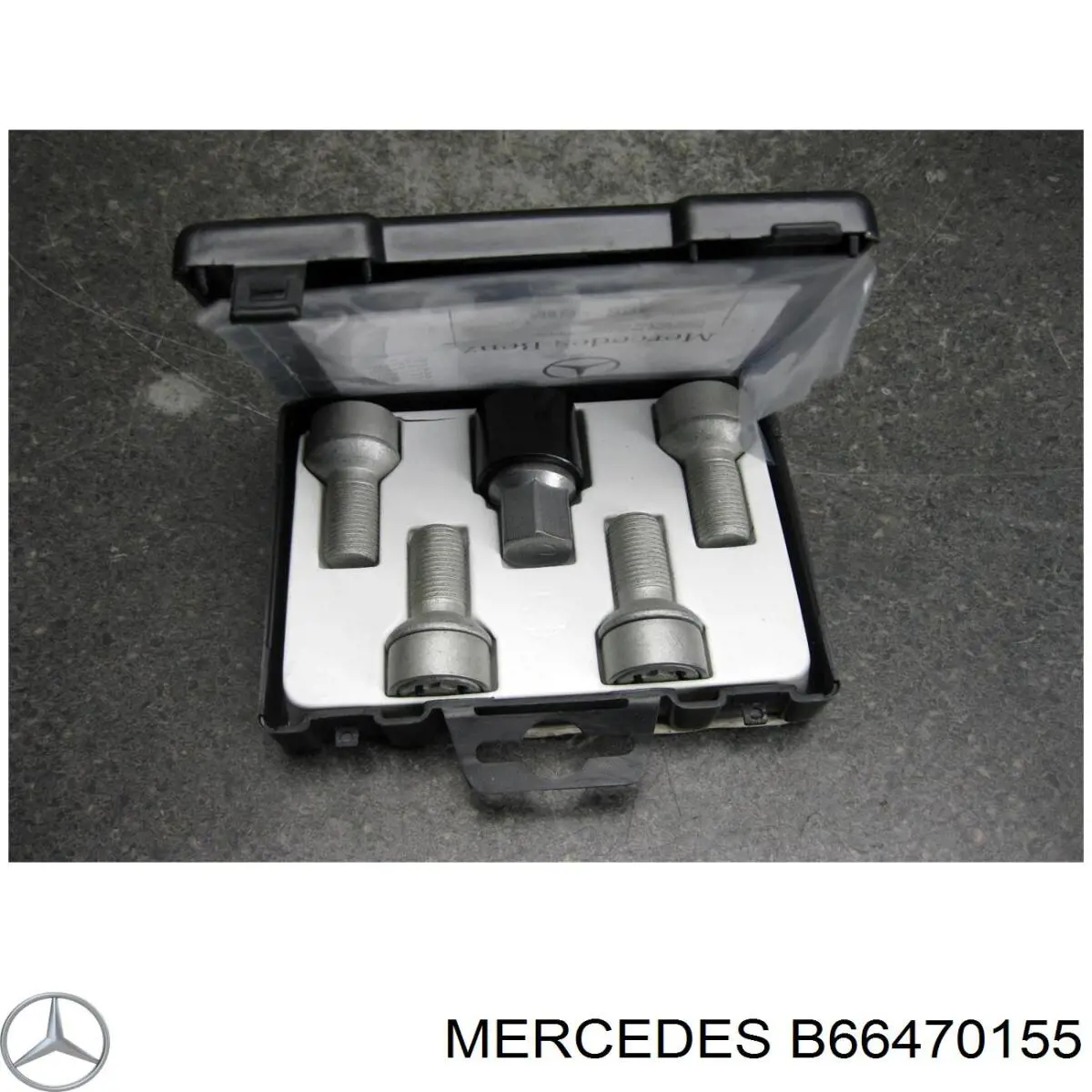 Do koszyka B66470155 Mercedes Śruba koła