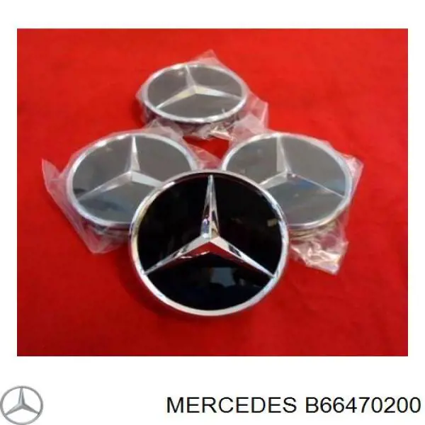 Do koszyka B66470200 Mercedes Kołpak do obręczy koła