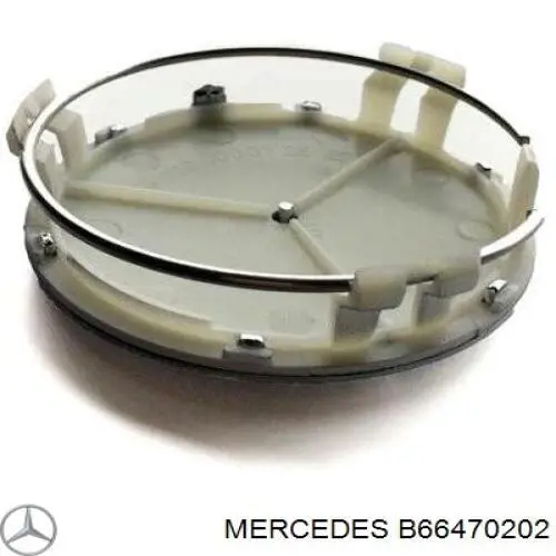 Kołpak do obręczy koła Mercedes B66470202 cena, od 8,04 USD