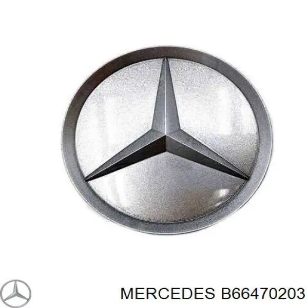 Kołpak do obręczy koła Mercedes B66470203 cena, od 16,68 USD