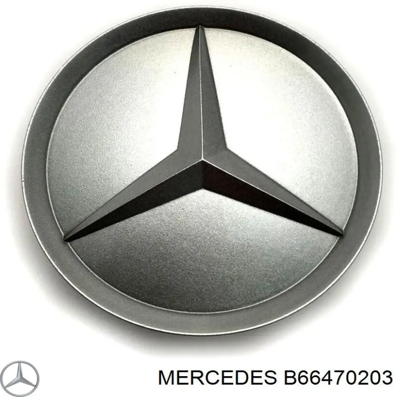 Do koszyka B66470203 Mercedes Kołpak do obręczy koła