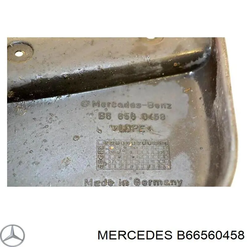 Do koszyka Chlapacze przednie, zestaw Mercedes Viano  W639
