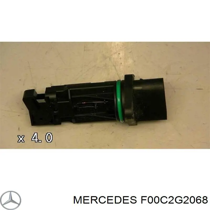 F00C2G2068 Mercedes Czujnik przepływu powietrza, przepływomierz powietrza M.A.F.