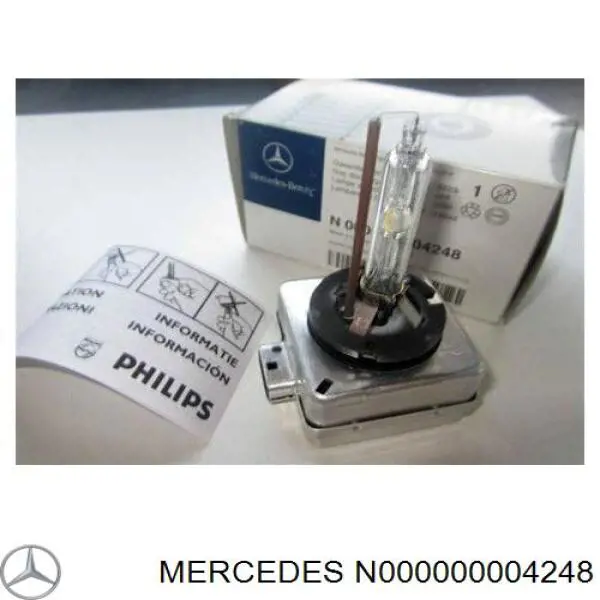 N000000004248 Mercedes Żarówka ksenonowa