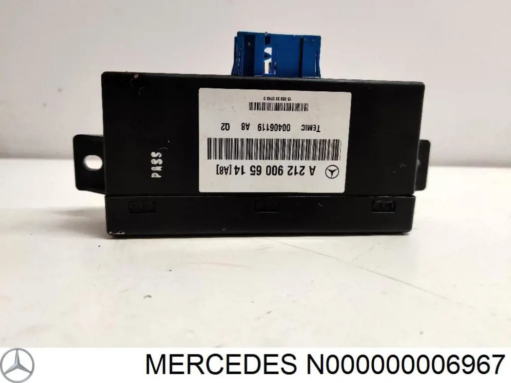 N000000006967 Mercedes Bezpiecznik