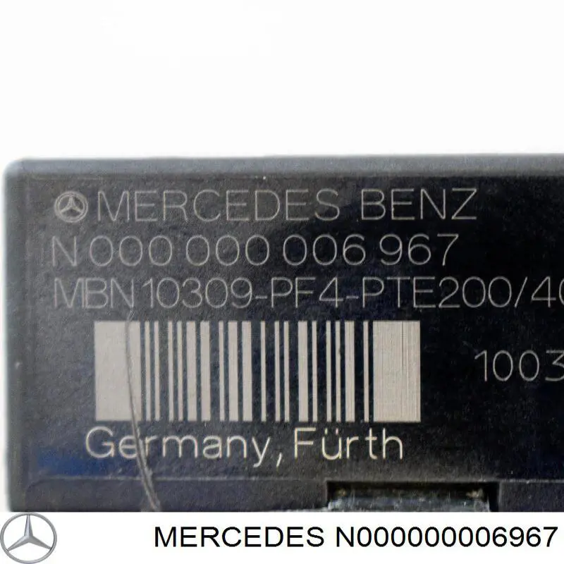 Bezpiecznik Mercedes N000000006967 cena, od 30,80 USD