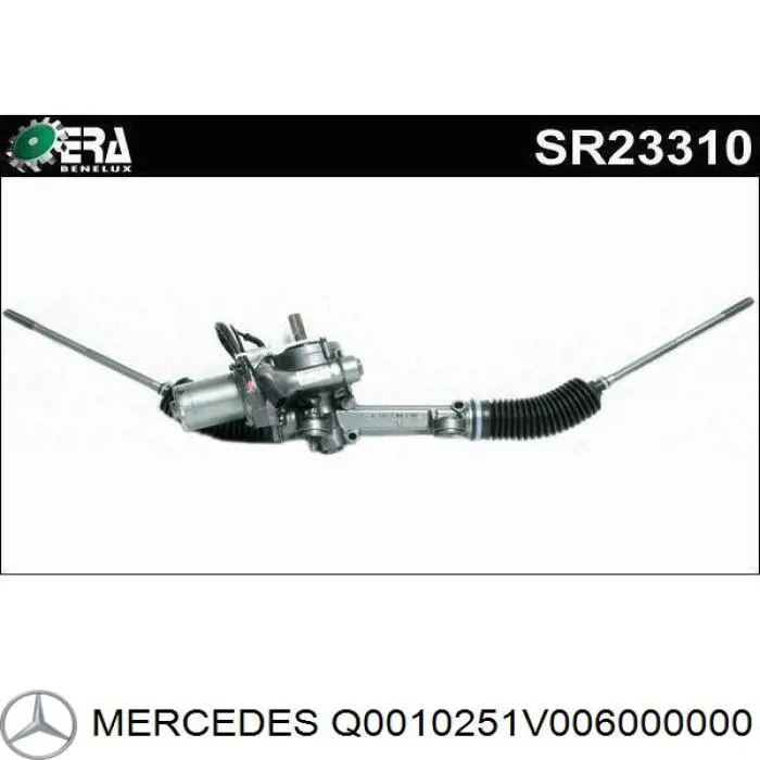 Q0010251V006000000 Mercedes Listwa kierownicza (maglownica)