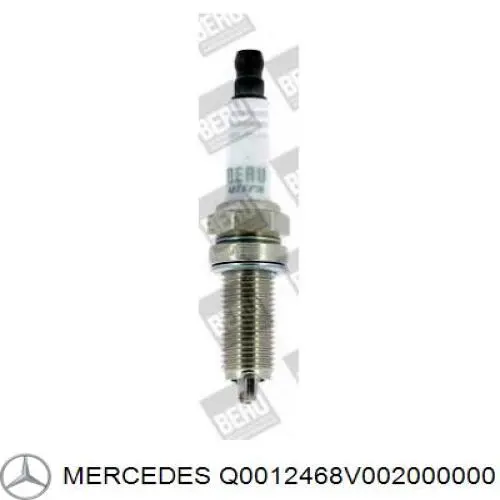Do koszyka Q0012468V002000000 Mercedes Świeca zapłonowa