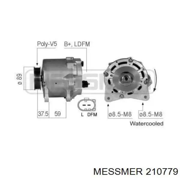 Do koszyka 079903021HV VAG Alternator