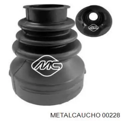 Osłona przegubu homokinetycznego półosi przedniej wewnętrzna Metalcaucho 00228 cena, od 10,07 USD