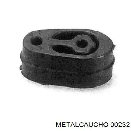Do koszyka 00232 Metalcaucho Poduszka mocowania tłumika
