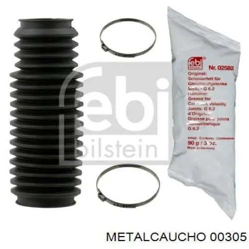 Osłona mechanizmu kierowniczego (maglownicy) Metalcaucho 00305 cena, od 7,31 USD
