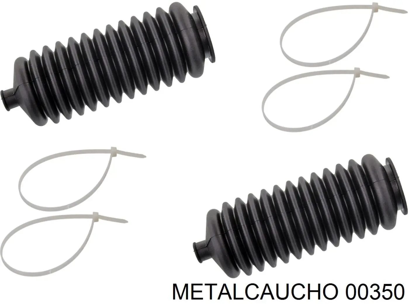 00350 Metalcaucho Osłona mechanizmu kierowniczego (maglownicy)