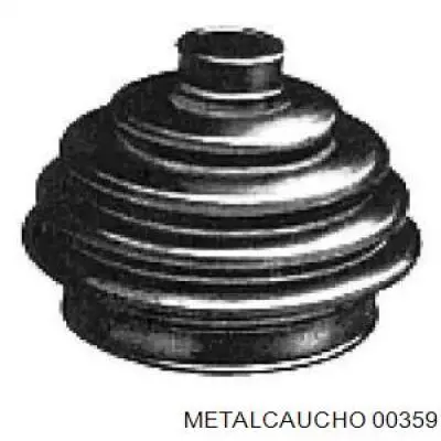 Do koszyka 00359 Metalcaucho Osłona przegubu homokinetycznego półosi przedniej zewnętrzna