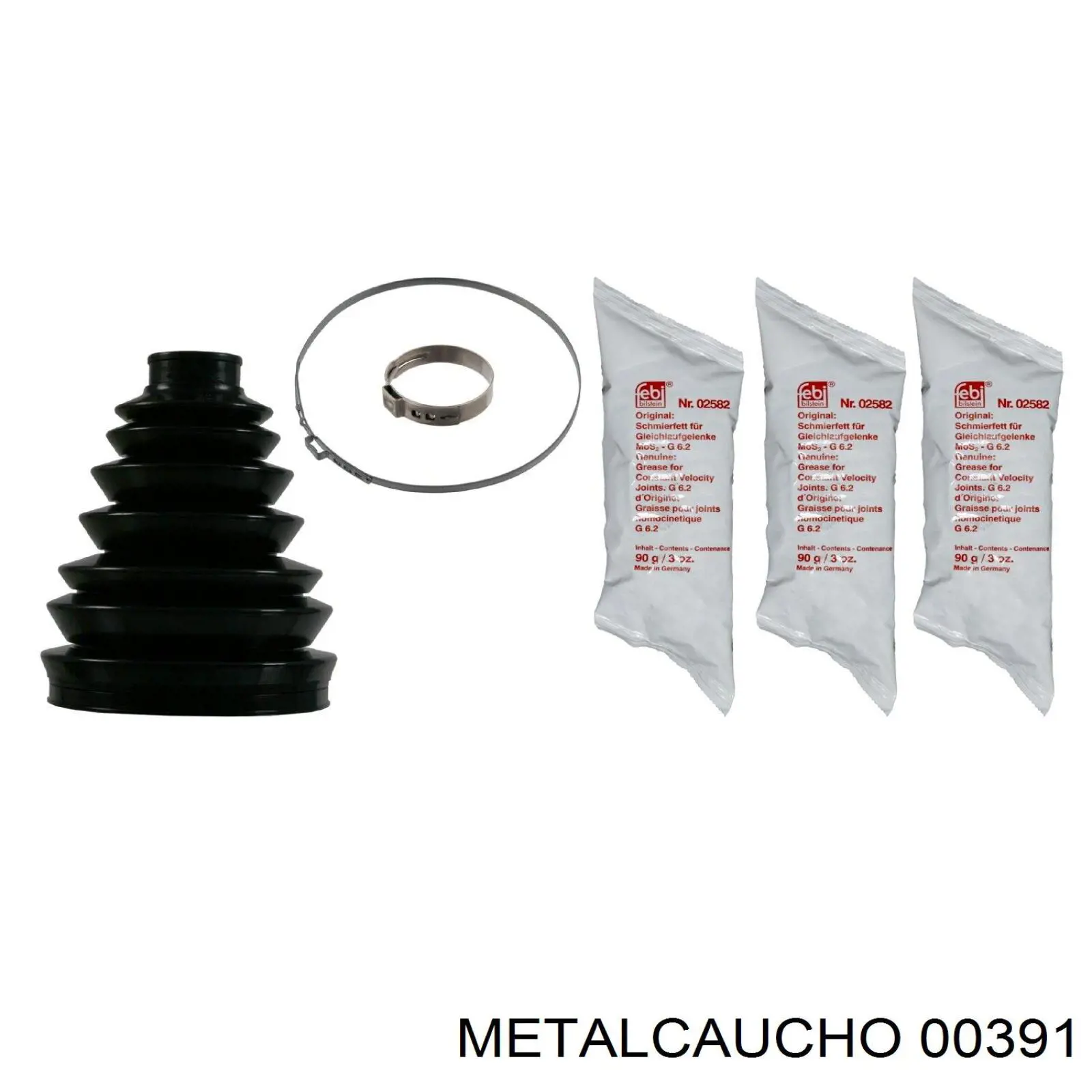 Osłona przegubu homokinetycznego półosi przedniej zewnętrzna Metalcaucho 00391 cena, od 7,58 USD