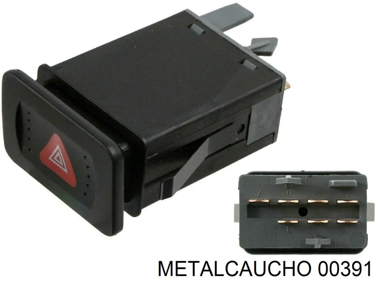Do koszyka 00391 Metalcaucho Osłona przegubu homokinetycznego półosi przedniej zewnętrzna
