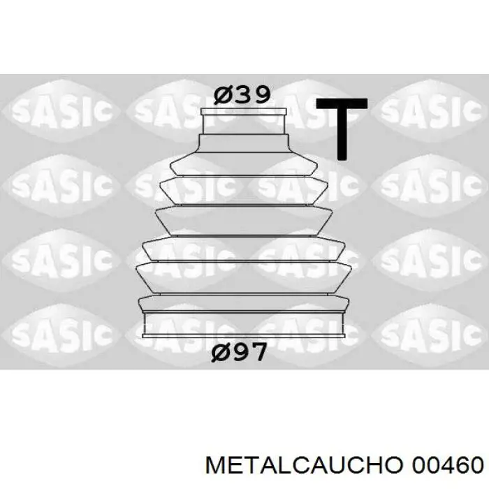 Osłona przegubu homokinetycznego półosi przedniej zewnętrzna Metalcaucho 00460 cena, od 12,20 USD