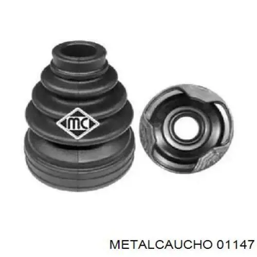 Osłona przegubu homokinetycznego półosi przedniej wewnętrzna Metalcaucho 01147 cena, od 11,08 USD