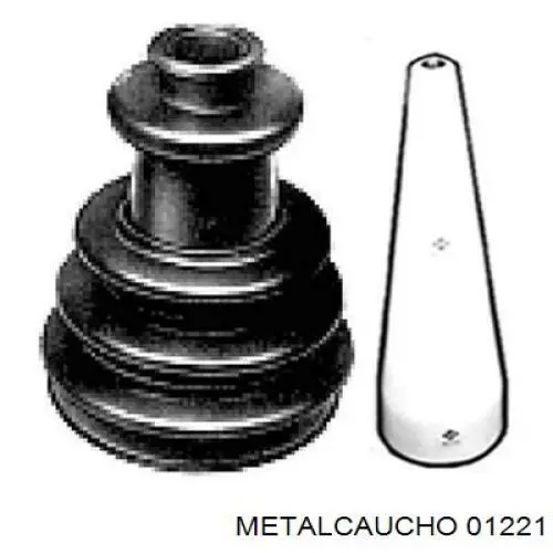 Osłona przegubu homokinetycznego półosi przedniej wewnętrzna Metalcaucho 01221 cena, od 9,33 USD