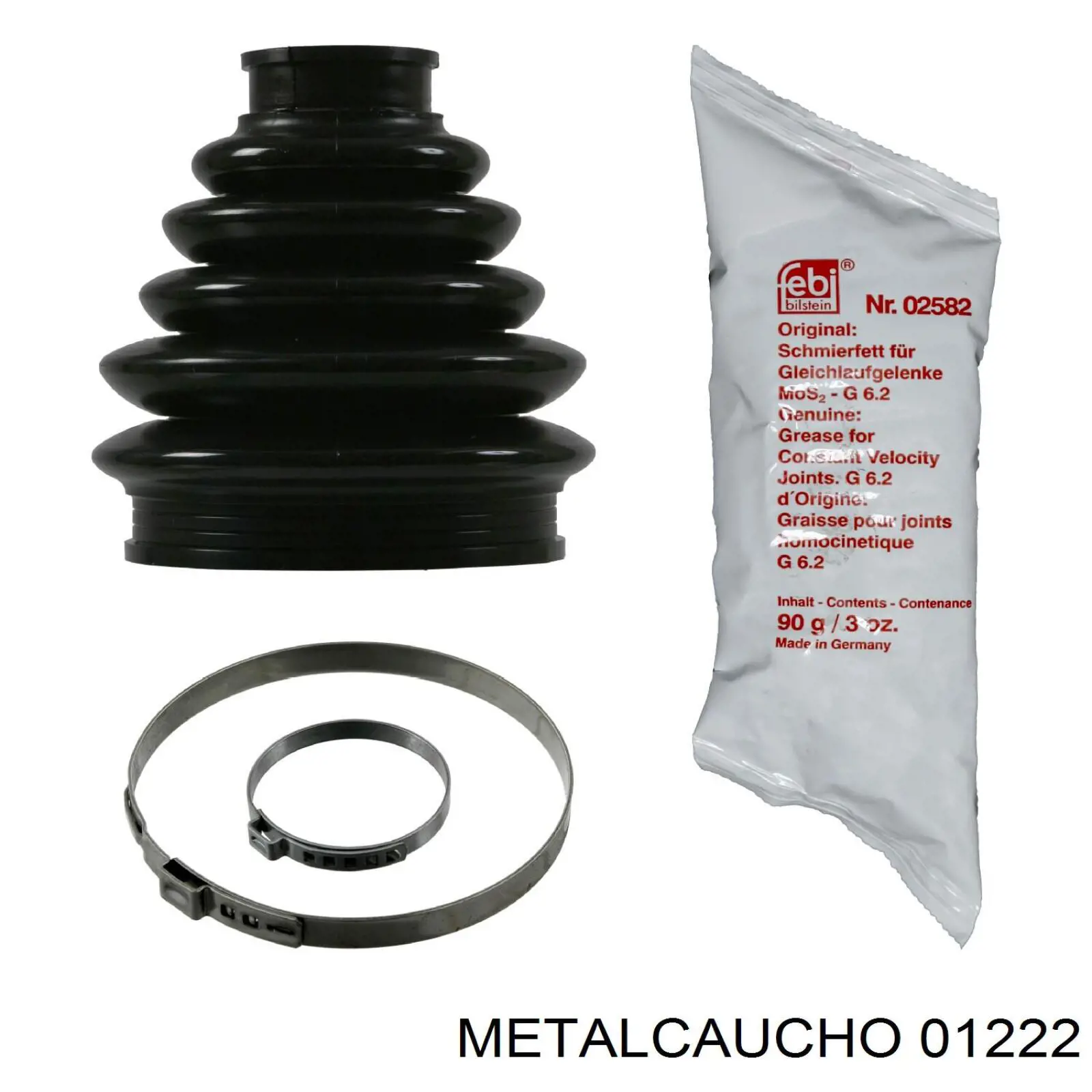 Osłona przegubu homokinetycznego półosi przedniej zewnętrzna Metalcaucho 01222 cena, od 10,72 USD