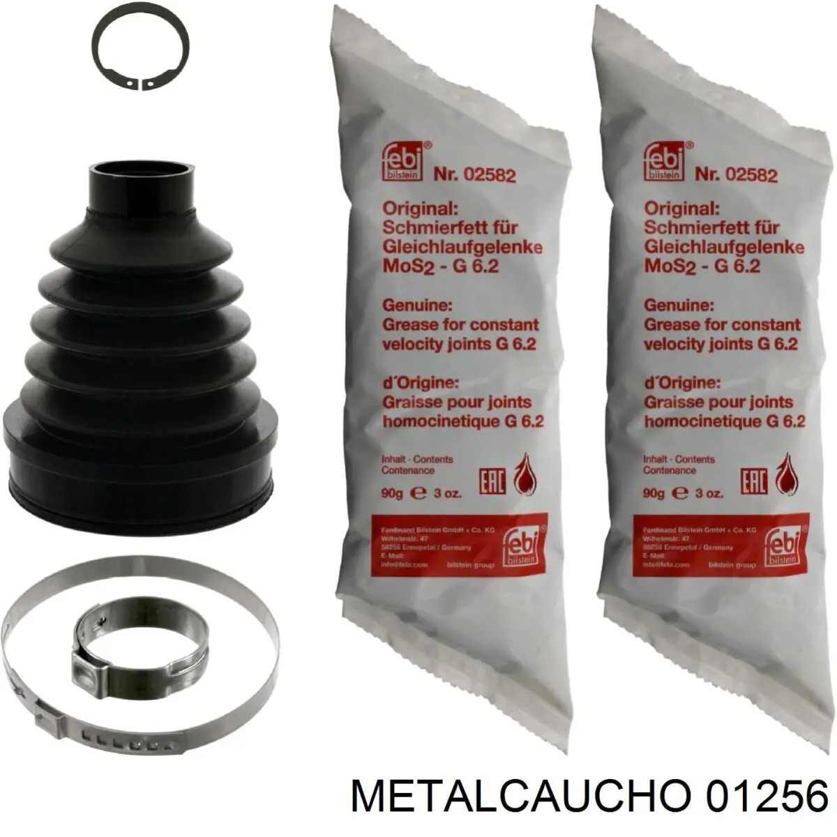 Osłona przegubu homokinetycznego półosi przedniej wewnętrzna Metalcaucho 01256 cena, od 13,26 USD