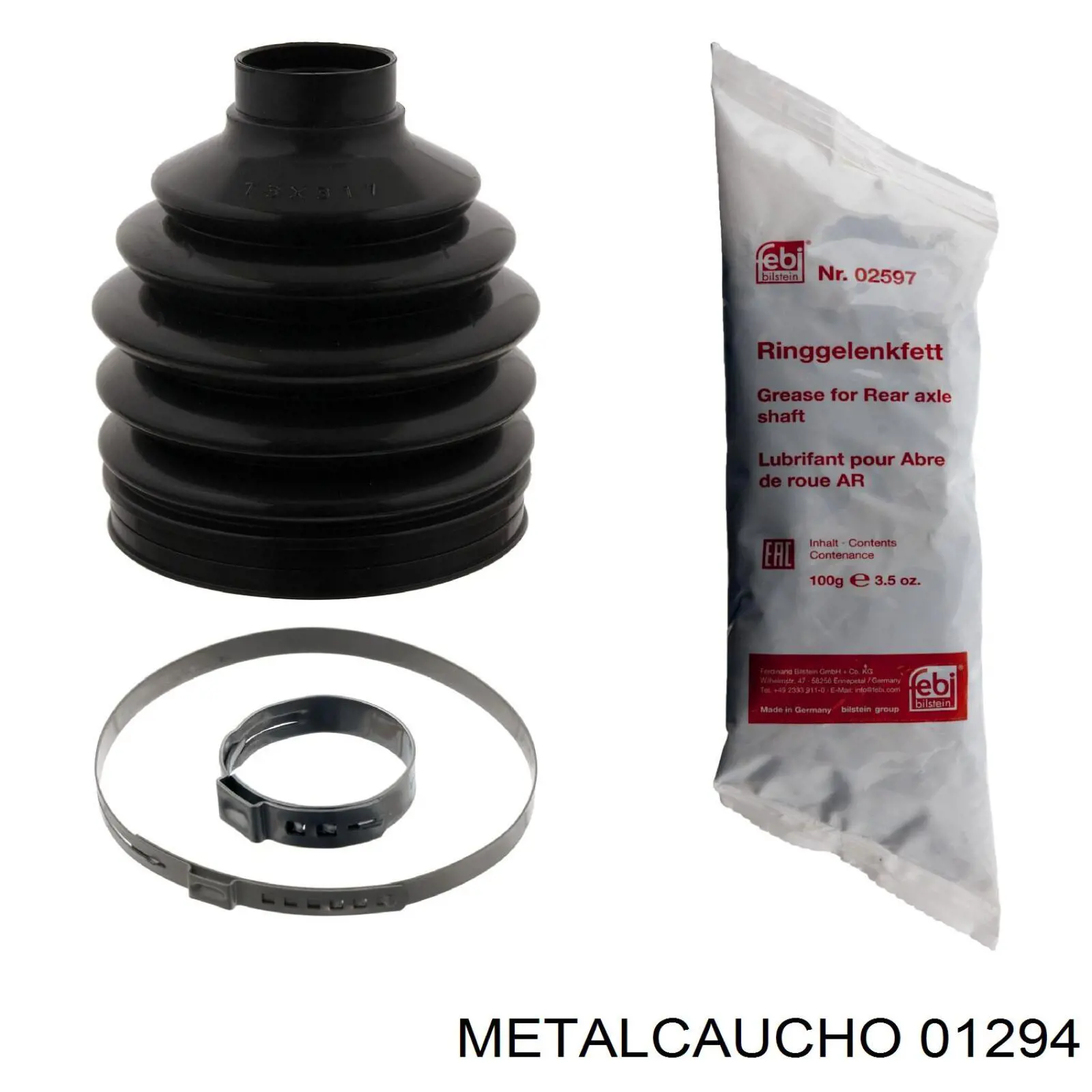 Osłona przegubu homokinetycznego półosi przedniej zewnętrzna Metalcaucho 01294 cena, od 15,43 USD