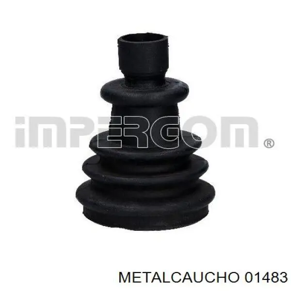 Do koszyka 01483 Metalcaucho Osłona przegubu homokinetycznego półosi przedniej zewnętrzna