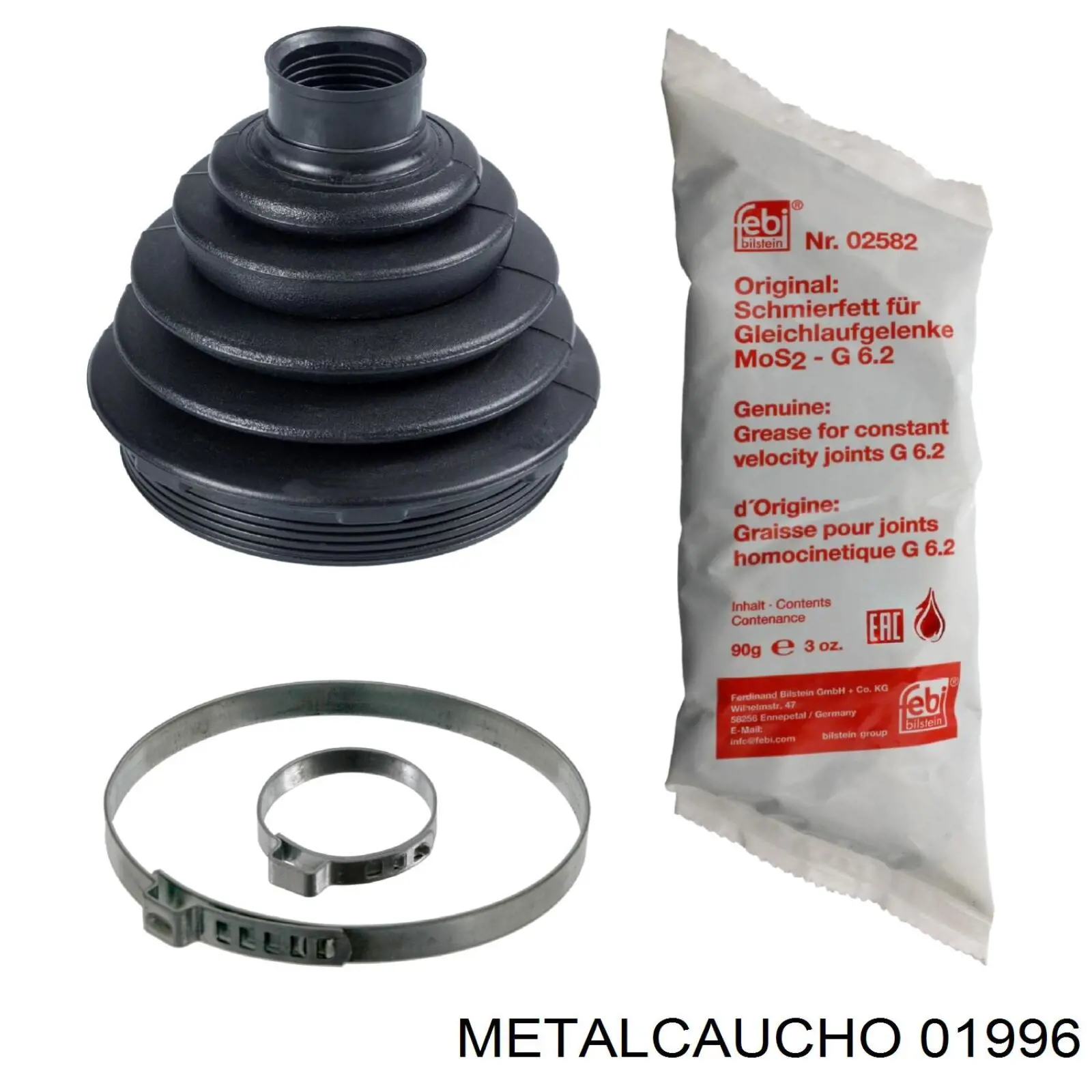 Osłona przegubu homokinetycznego półosi przedniej zewnętrzna Metalcaucho 01996 cena, od 12,38 USD