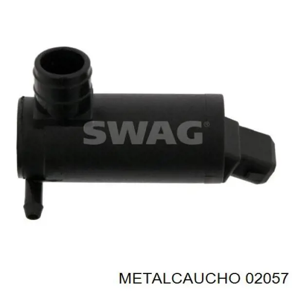 Do koszyka 02057 Metalcaucho Pompka spryskiwacza szyby przedniej/tylnej