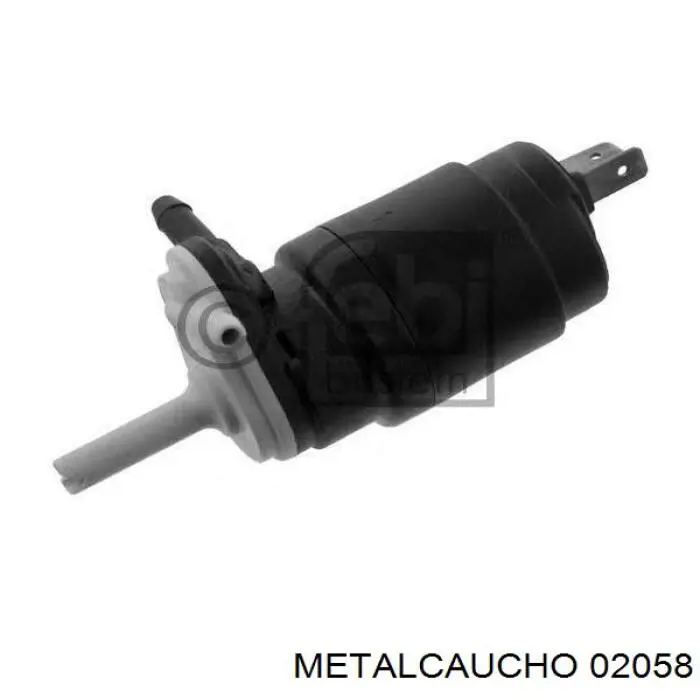 Pompka spryskiwacza szyby przedniej/tylnej Metalcaucho 02058 cena, od 9,89 USD