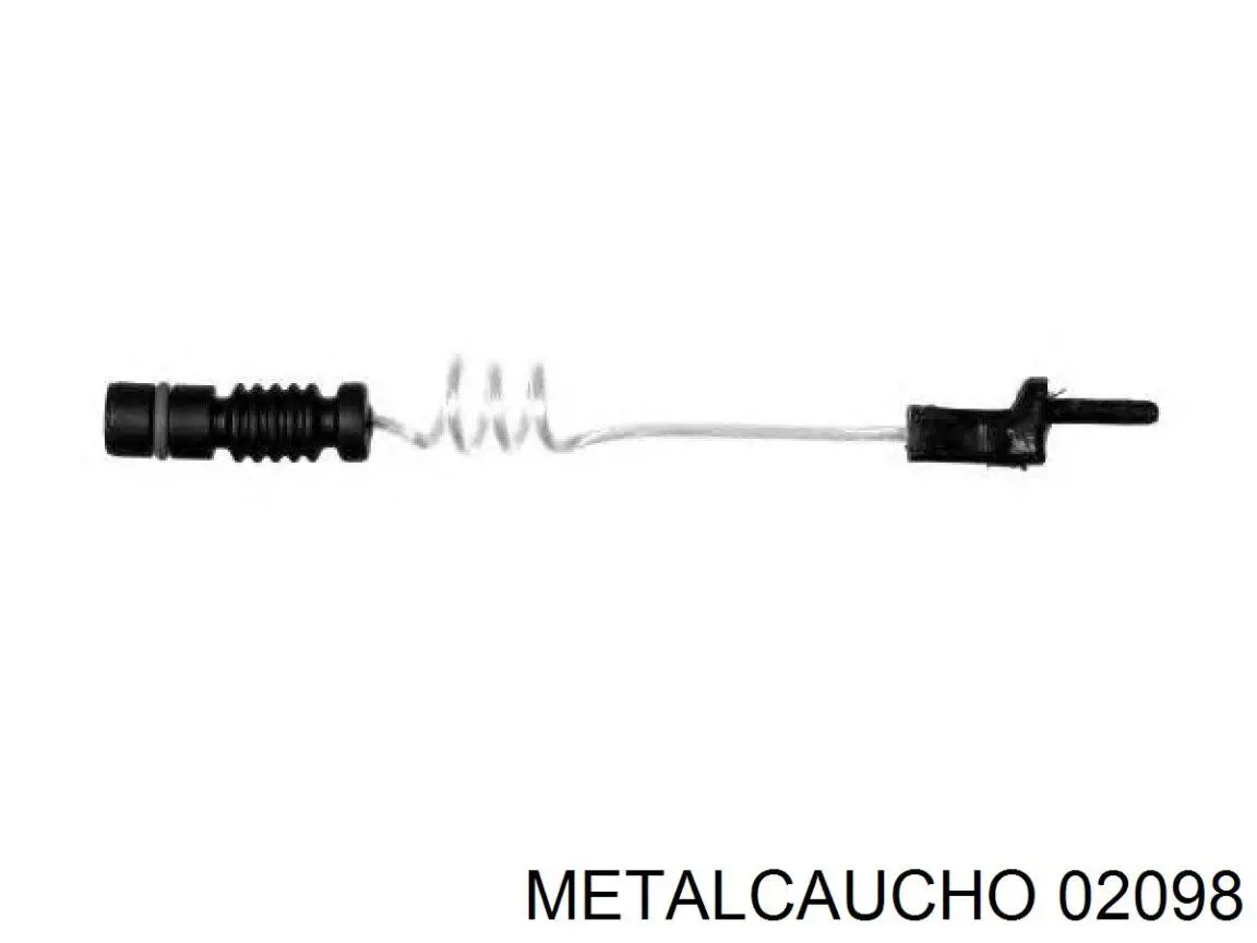 Czujnik zużycia klocków hamulcowych przedni Metalcaucho 02098 cena, od 2,90 USD