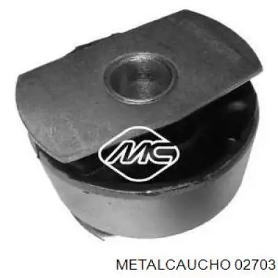 Do koszyka 02703 Metalcaucho Silentblock przedniego wahacza dolnego