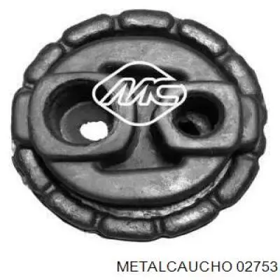 Poduszka mocowania tłumika Metalcaucho 02753 cena, od 5,78 USD