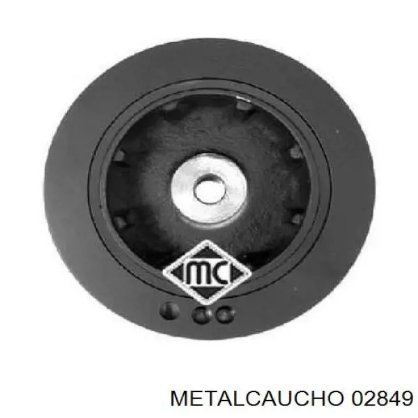 Koło pasowe wału korbowego Metalcaucho 02849 cena, od 44,69 USD