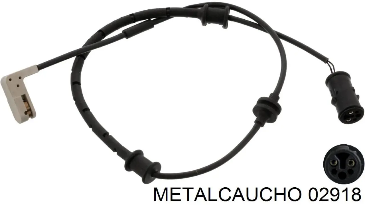 Do koszyka 02918 Metalcaucho Podpora amortyzatora przedniego lewego