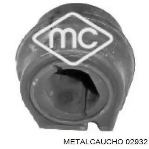 Do koszyka 02932 Metalcaucho Tuleja stabilizatora przedniego
