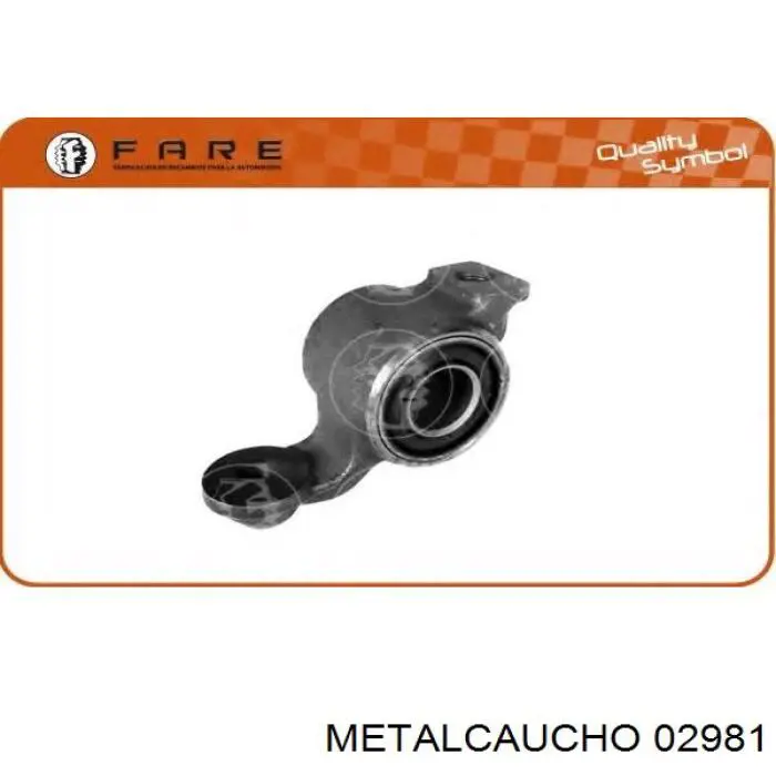 Silentblock przedniego wahacza dolnego Metalcaucho 02981 cena, od 14,70 USD
