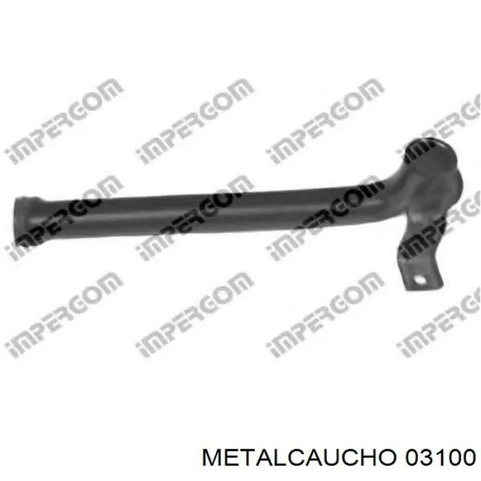 Do koszyka 03100 Metalcaucho Przewód (króciec) układu chłodzenia
