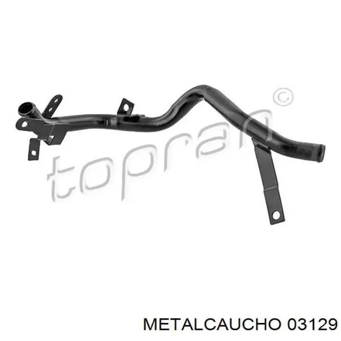 Przewód (króciec) układu chłodzenia Metalcaucho 03129 cena, od 29,93 USD